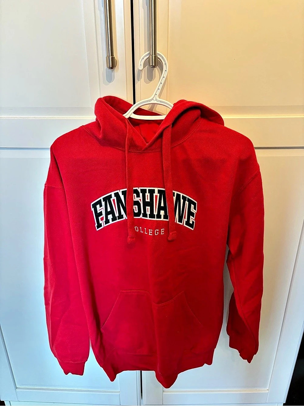Fanshawe College Red Graphic Hoodie